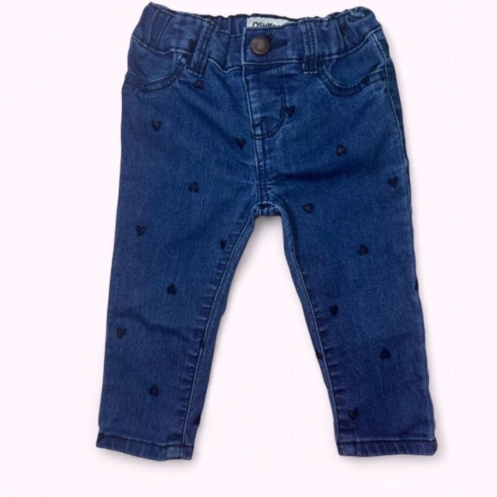 OshKosh B'gosh Denim Kids Jeans with Heart Pattern